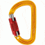 Petzl Sm'D Carabiner, Yellow, Twist-Lock, M39A RL