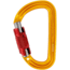 Petzl Sm'D Carabiner, Yellow, Twist-Lock, M39A RL