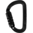 Petzl Sm'D Carabiner, Black, Triact-Lock, M39A TLN