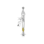 Petzl Spin L2 Pulley, Yellow, P001CA00