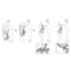 Petzl Swan Easyfit Harnesses - 5 Pack, Steel, C062AA01