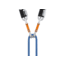 Petzl Tiptop Steel Carabiners, 10 Pack, M002AA00