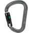 Petzl William Carabiner, Gray, Ball-Lock, M36A BL