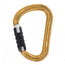 Petzl William Carabiner, Gold, Triact-Lock, M36A TLY