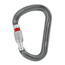 Petzl William Carabiner, Gray, Screw-Lock, M36A SL