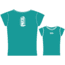 Petzl Women's EVE Cotton Logo T-Shirt,Turquoise,Large Z44 LT