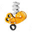 Petzl Zigzag Plus Descender, Yellow, 11.5-13 mm, D022BA00