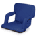 Picnic Time Ventura Seat - Portable Recliner Chair-Navy