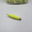 Plastilite Cigar Snap-On Foam Float, 3in, Weighted, Yellow 50 Per Bag, 50SC300WY