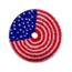 Pocket Disc Knit Sports Disc-American Flag