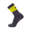 Point 6 37.5 Ultra Light Crew Men's Socks, Gray/Citrus, Medium 3730-285-06