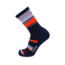 Point 6 Active Band Light Crew Women's Sock, Black/Coral, Medium 2722-281-06