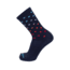 Point 6 Active Dot Fade Ultra Light Crew  Men's Socks, Black, Small 1799-204-06
