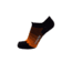 Point 6 Active Peak Ultralight No Show Tab  Men's Socks, Black/Orange, X-Large 1776-290-08