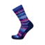 Point 6 Bolivian Stripe Extra Light 3/4 Crew Women's Sock, Dark Navy, Small 2852-204-05