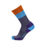 Point 6 Hiking Blast Block Stripe Light Crew Men's Socks, Gray, Small 2561-200-05