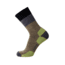 Point 6 Hiking Blast Block Stripe Light Crew Men's Socks, Earth, Medium 2561-320-06