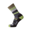 Point 6 Hiking Blast Mixed Stripe Light Men's Socks, Gray, Medium 2566-200-06