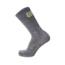 Point 6 Leave No Trace Hiking Light Crew Men's Socks, Gray, Large 2008-200-07