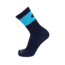 Point 6 Pop Top Ultra Light Crew  Men's Socks, Black/Robins Egg Blue, Small 1270-258-05