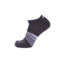 Point 6 Running Wall Street Extra Light Mini Crew Men's Socks, Gray, Small 1179-200-05