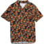 Poler Aloha Shirt, Medium, Orchid Floral Black, 221APM3002-Orchid Floral Black-M