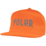 Poler Furry Font Snapback Hat, Orange, One Size, 214ACU7008-Orange-O/S