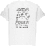 Poler Nowhere T-Shirt, Medium, White, 213APM2006-White-M