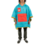Poler Poncho, Goldenrod/Bluepine, One Size, 214ACU5601-GBluepine-O/S