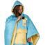 Poler Poncho, Powder Blue Daisy, One Size, 212ACU5601-PBlDaisy-O/S