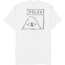 Poler Scribble T-Shirt, Small, White, 223APM2002-White-S
