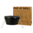 Pop Up Grill Portable Grill, Black pug0001