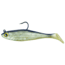 Powerbait Berkley 6" pre-rigged Swin Shad, 3D eyes with Holgraphic insert. 3 pcs. Per bag, Silver Mullet, PBBSS6-SMUL