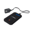 PowerTraveller Mini-G Charger, Black/Orange Striping, 7.5 x 4.3 x .70 in PTL-MNG001