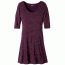prAna Abilene Dress - Women's-Black Plum-Medium