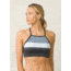 prAna Alois Bralette - Women's, Charcoal Heather Stripe, Medium, W11180339-CCHS-M