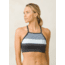 prAna Alois Bralette - Women's, Charcoal Heather Stripe, Large, W11180339-CCHS-L