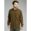 prAna Ansel Long Sleeve Flannel Shirt- Men's, Cargo Green, X-Large, M23181370-CAGR-XL