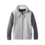 prAna Asbury Full Zip Hood Mens, Black Heather Colorblock, Small, M21181325-BHCX-S