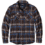 prAna Asylum Long Sleeve Flannel - Men's-Raisin-Large
