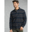 prAna Asylum Long Sleeve Flannel Shirt - Men's, Black Heather, X-Large, M23170385-BKHT-XL