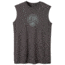 prAna Badge Sleeveless Tee - Men's-Charcoal-Small
