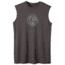 prAna Badge Sleeveless Tee - Men's-Charcoal-Small