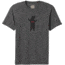 prAna Bear Squeeze Journeyman Tee - Men's, Charcoal Heather, Extra Large, M13191530-CCHT-XL