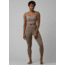 prAna Becksa 7/8 Legging Pants, Mink Heather, Large, W41180589-MNHT-L