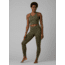 prAna Becksa 7/8 Legging - Women's, Small, Cargo Green Heather, W41180589-301-S