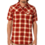 prAna Benson Slim Short Sleeve Shirt - Men's-Crimson-X-Large