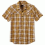 prAna Benson Slim Short Sleeve Shirt - Men's-Yellow-Large