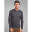 prAna Bismark Long Sleeve Shirt - Mens, Coal Heather, Medium, M23190638-COHT-M