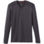 prAna Bismark Long Sleeve Shirt - Mens, Coal Heather, Medium, M23190638-COHT-M